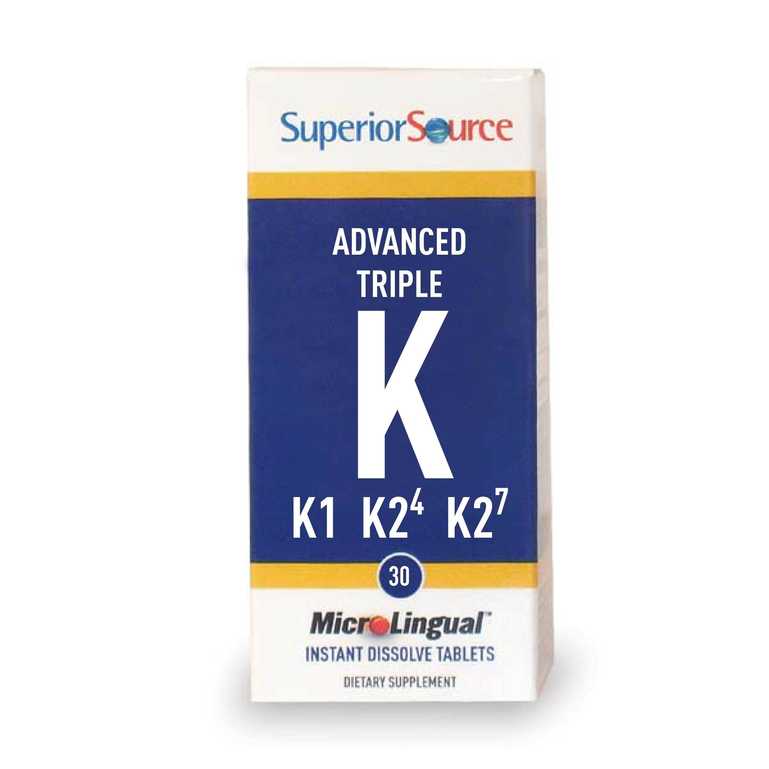 Superior Source Triple K Nutritional Supplements - 30ct