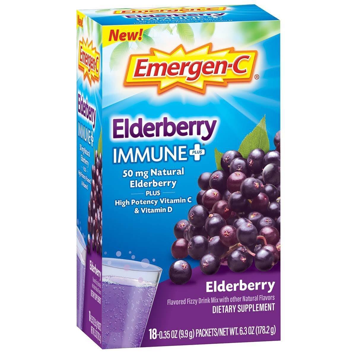 Emergen-C Immune+ Vitamin C 1000mg Dietary Supplement Fizzy Drink Mix