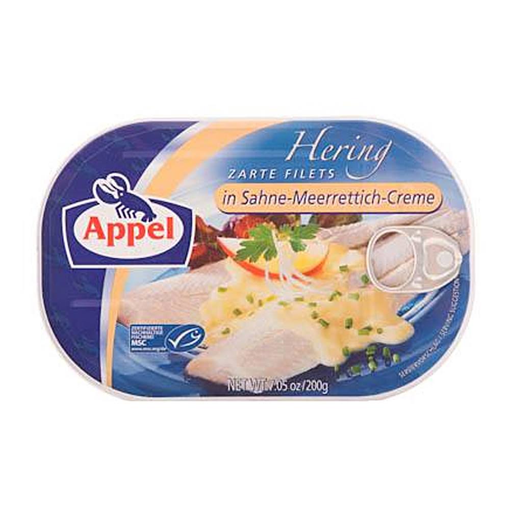 Appel Herring Fillet In Creamy Horseradish Sauce - 200g