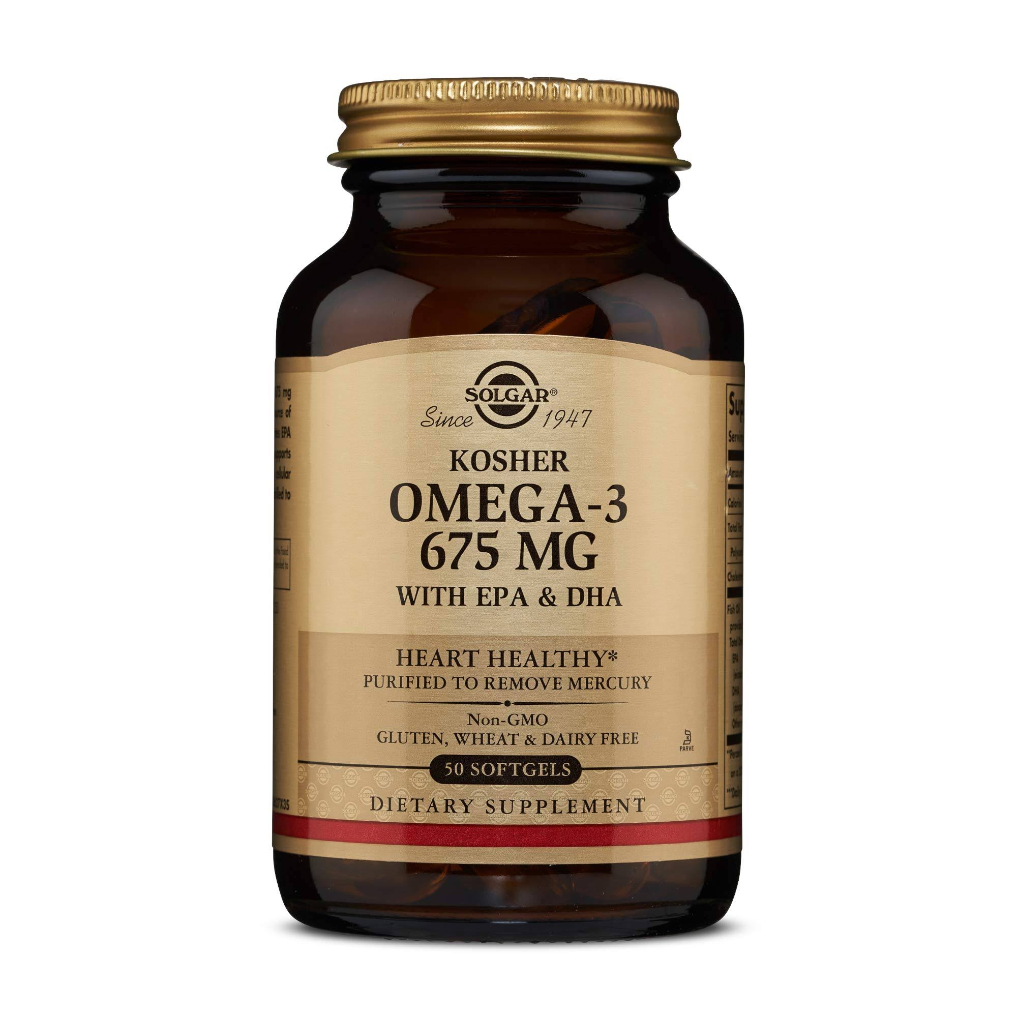 Solgar Omega-3, 675 mg, Softgels - 50 softgels