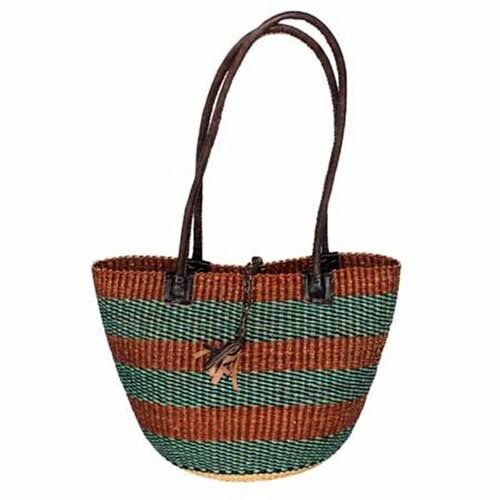 African Fair Trade Basket - Shoulder Bag
