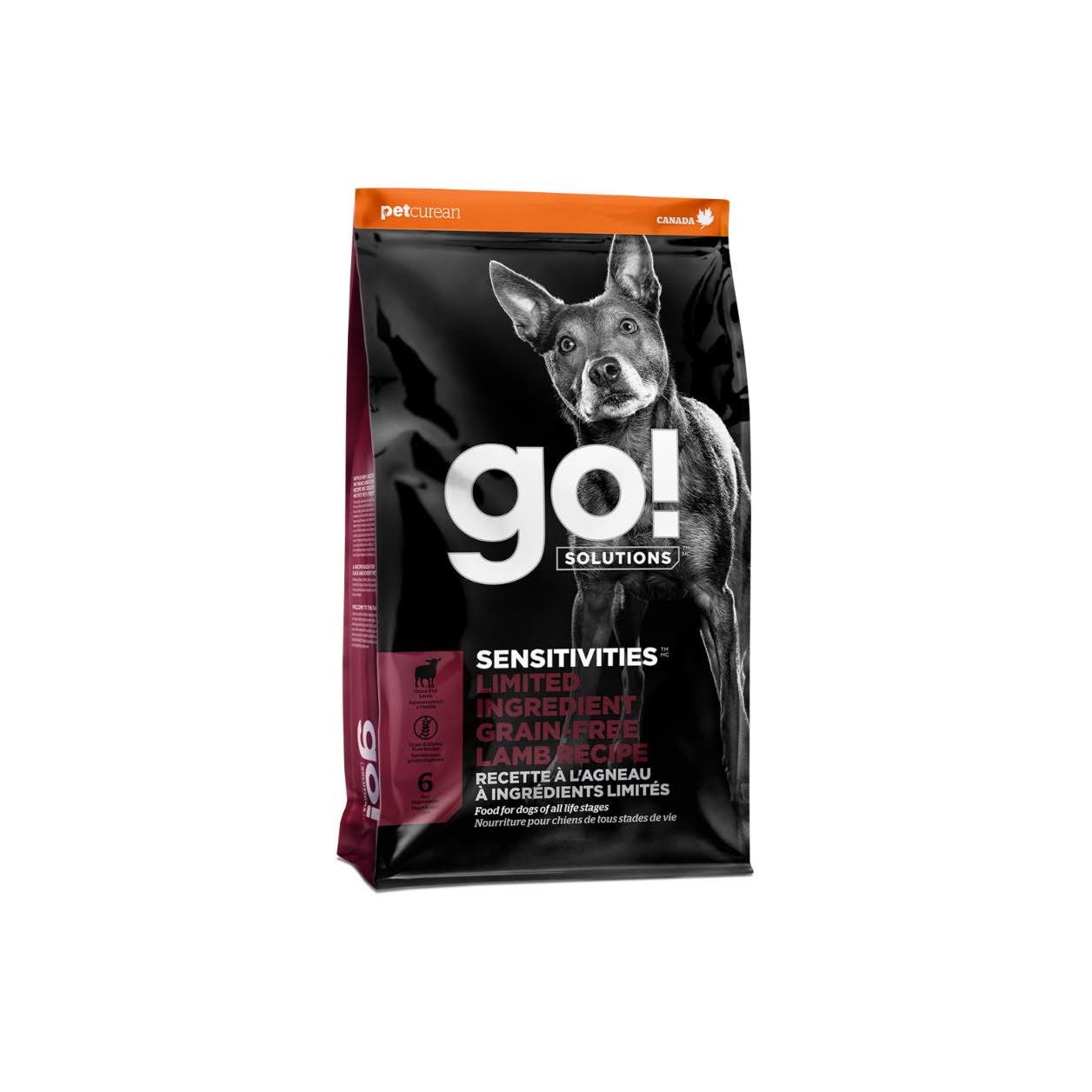 Go! Solutions Sensitivities Limited Ingredient Lamb Recipe Dry Dog Food, 3.5-Lb.