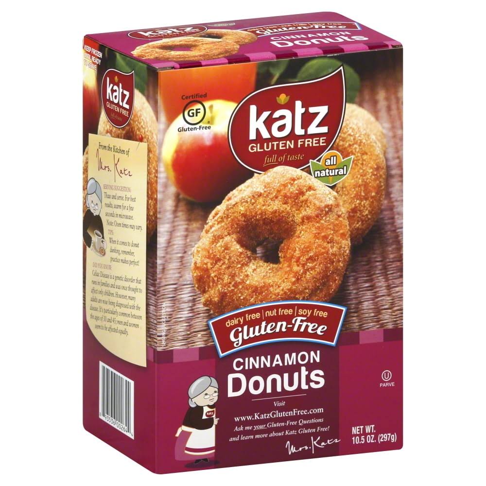 Katz Gluten Free Cinnamon Donuts - 10.5oz