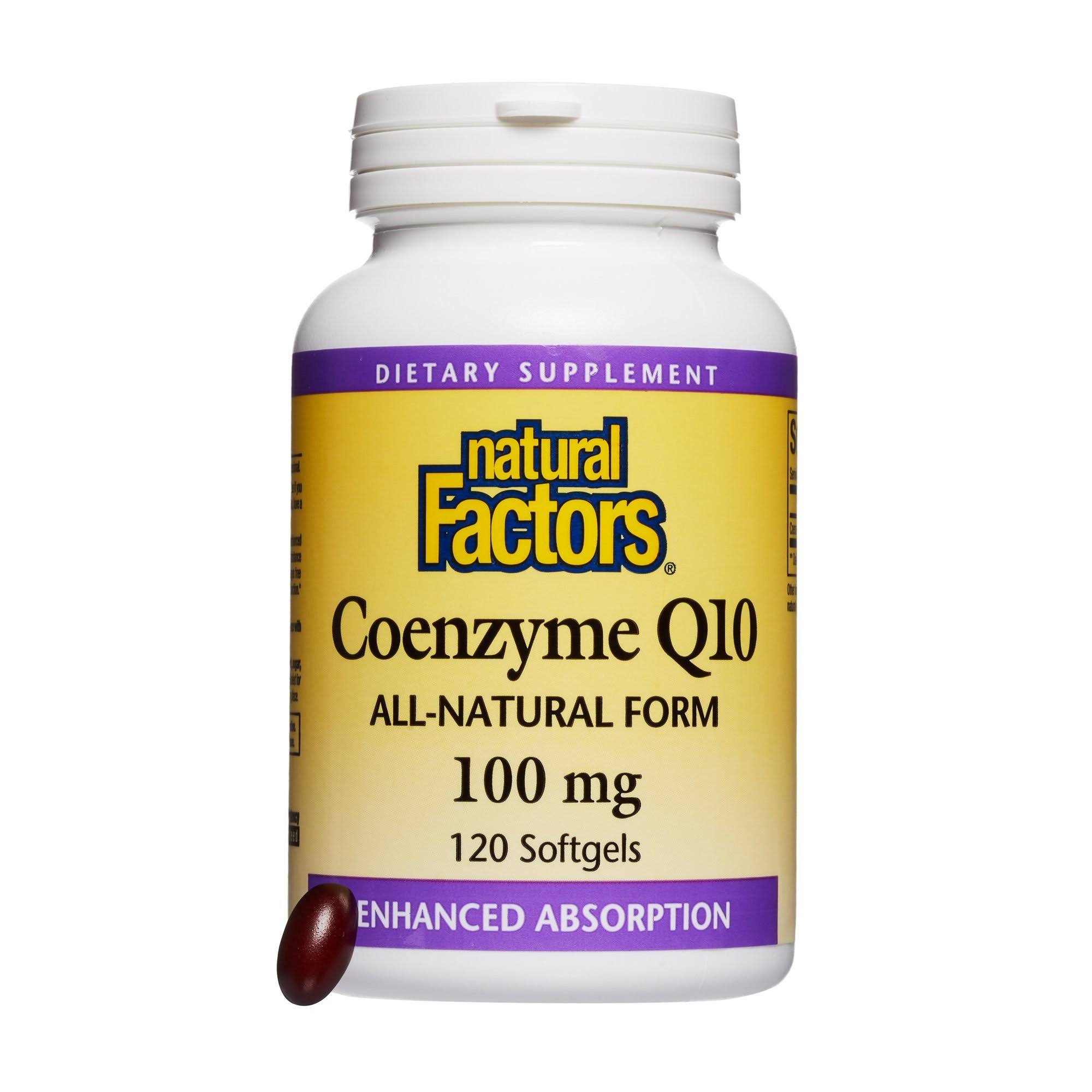 Natural Factors Coenzyme Q10 100 MG
