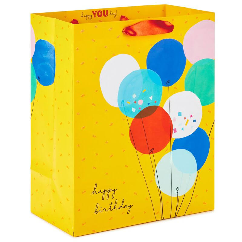 13" Birthday Balloons Gift Bag