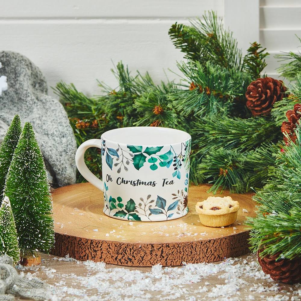 Oh Christmas Tea Mug by Langs