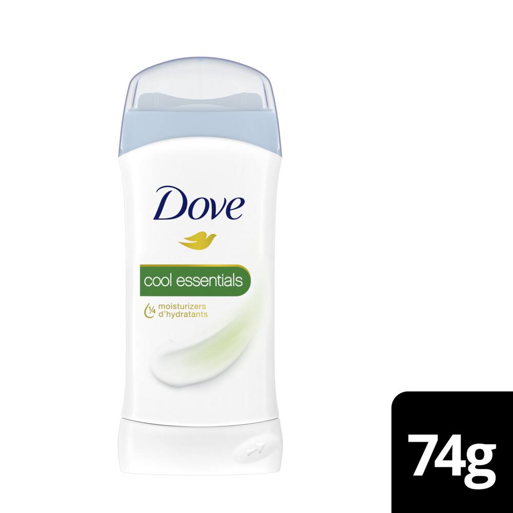 Dove Cool Essentials Anti-perspirant - Cucumber and Green Tea, 74g