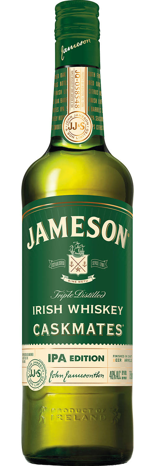 Jameson Caskmates Whiskey, Irish, Triple Distilled - 750 ml