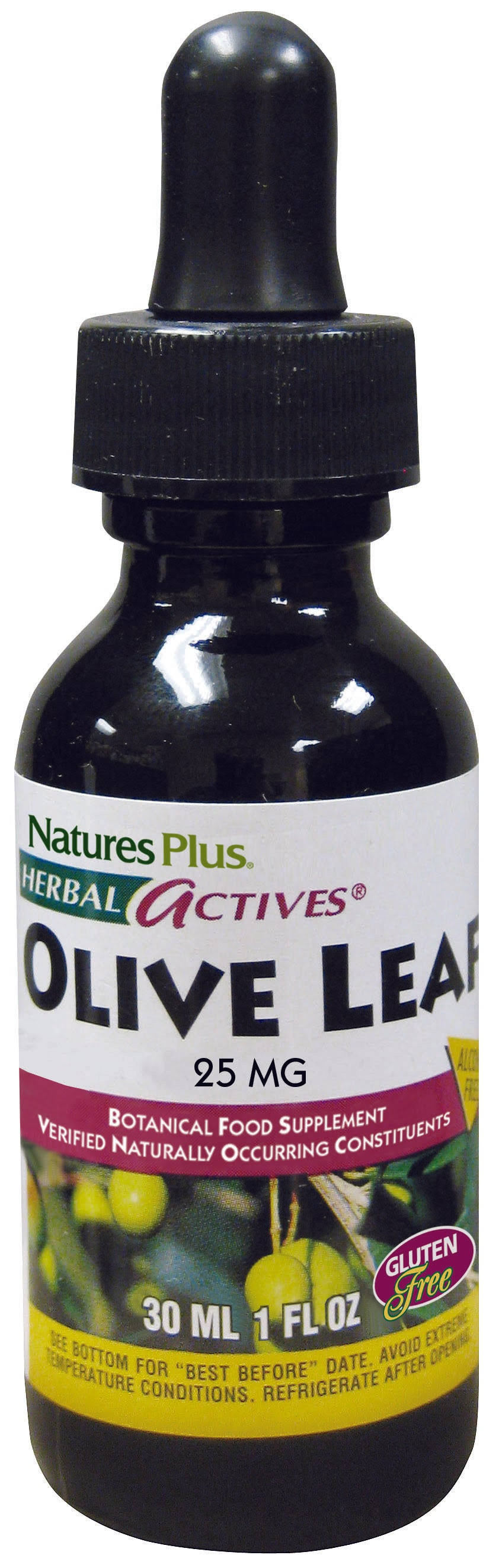 Nature's Plus Olive Leaf - 125mg, 30ml
