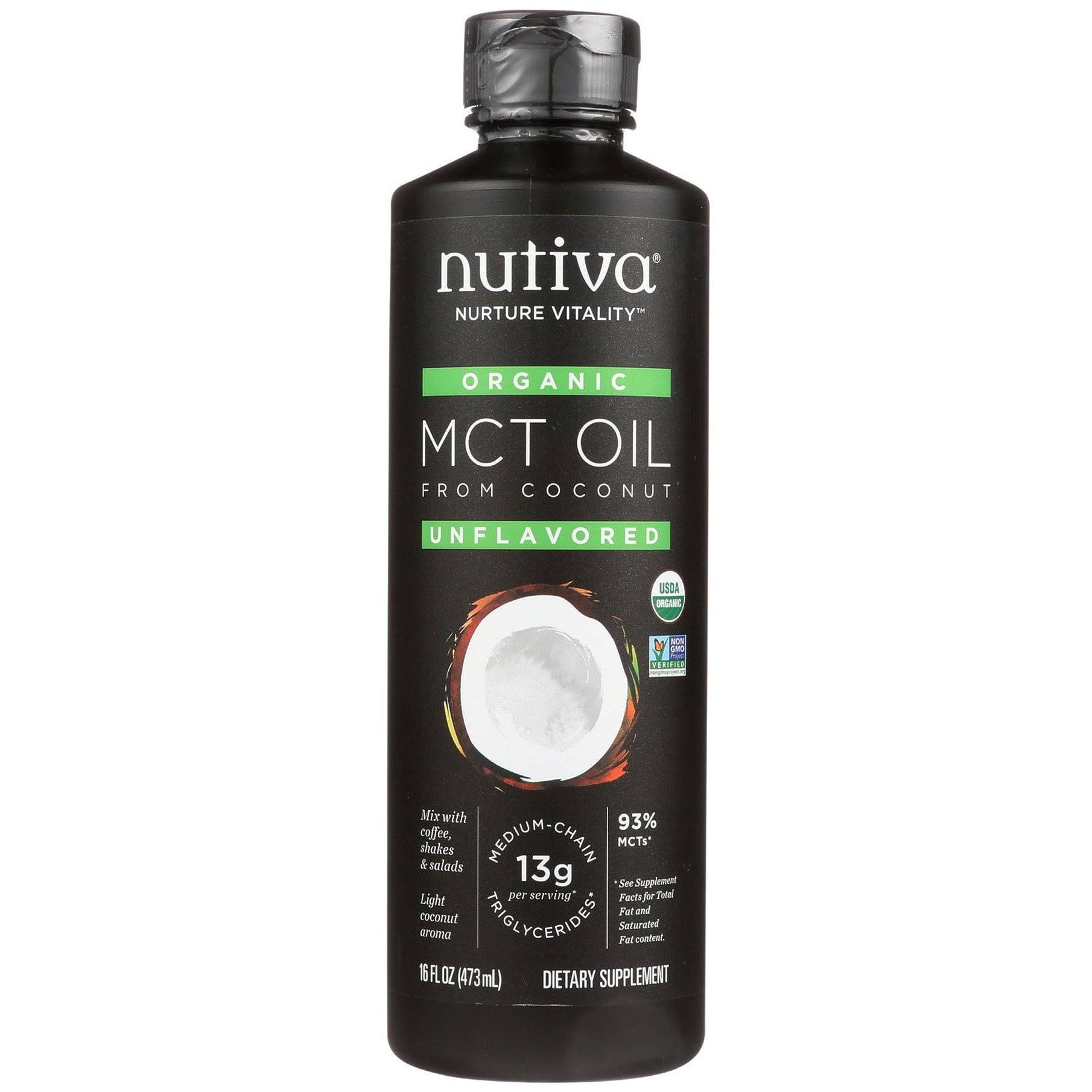 Nutiva Organic MCT Oil (473 ml)