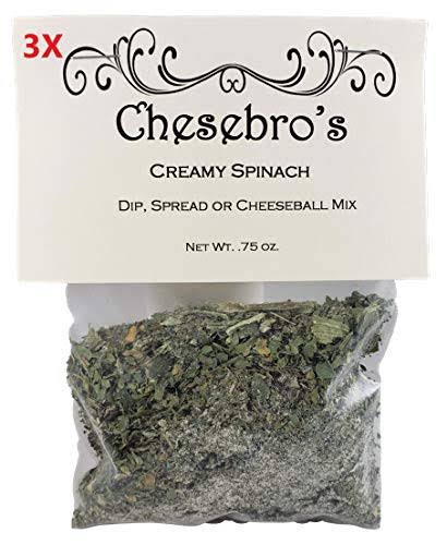Chesebro's Creamy Spinach Dip Mix Spice