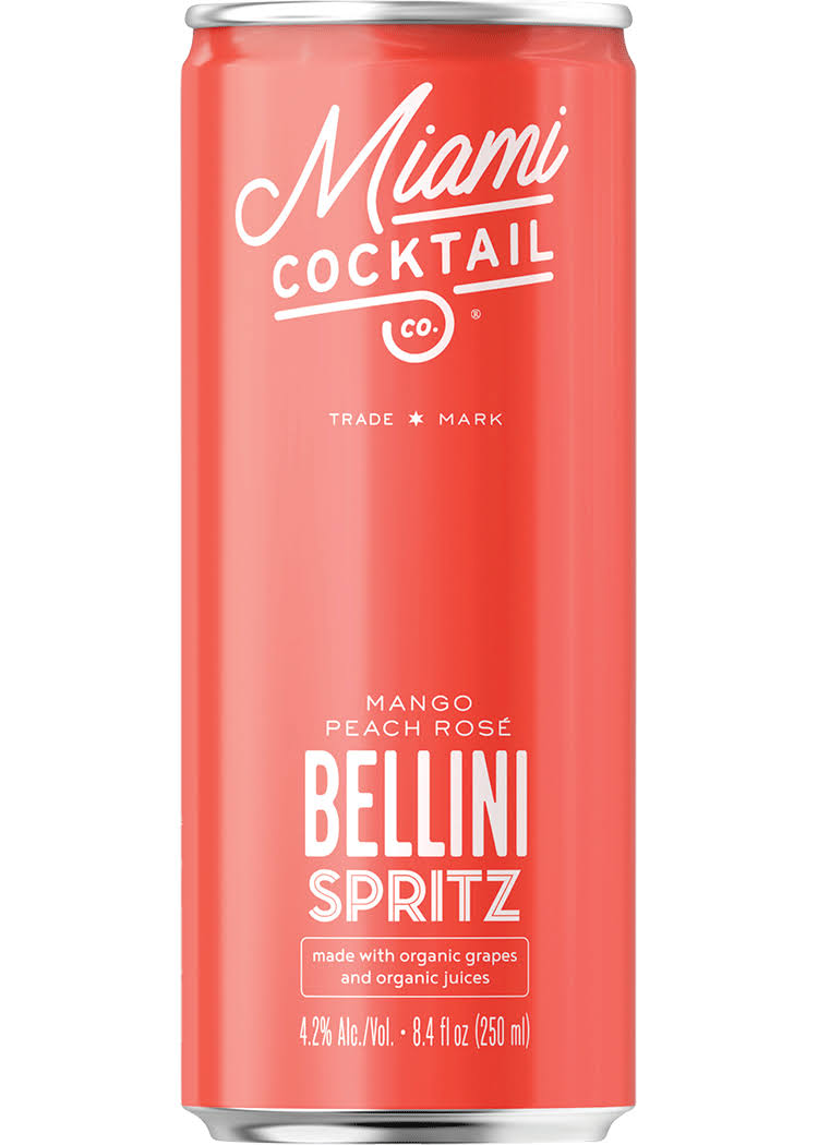 Cocktail Miami 4pk Bellini Spritz