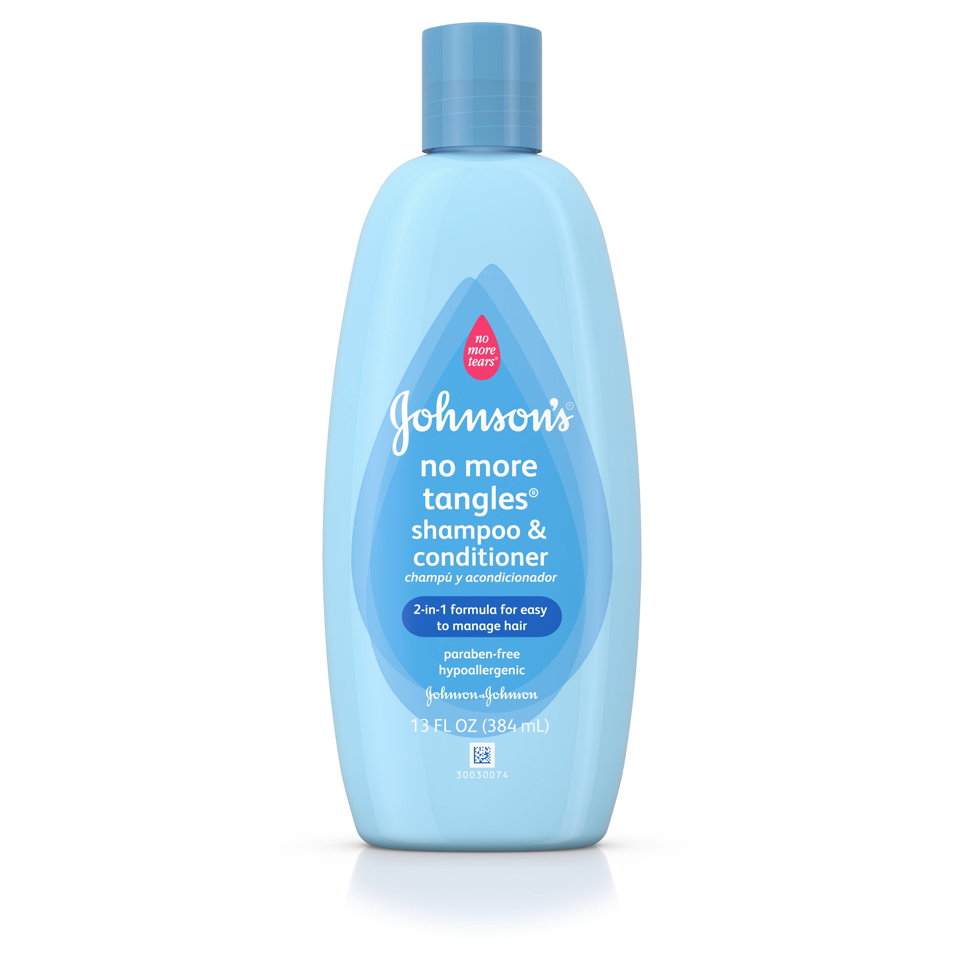 Johnson's No More Tangles Shampoo and Conditioner - 13 oz