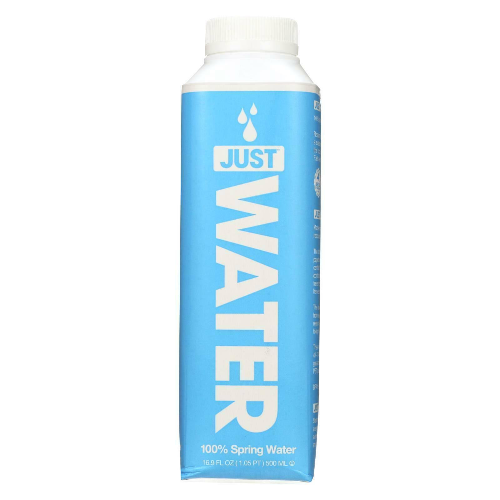 Just 100 Percent Spring Water - 16.9oz