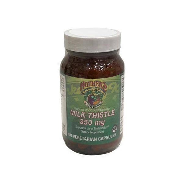 A to Z Naturals Milk Thistle, Ultimate Extract, 350 mg, Vegetarian Capsules - 60 Each - Vashon Thriftway - Delivered by Mercato