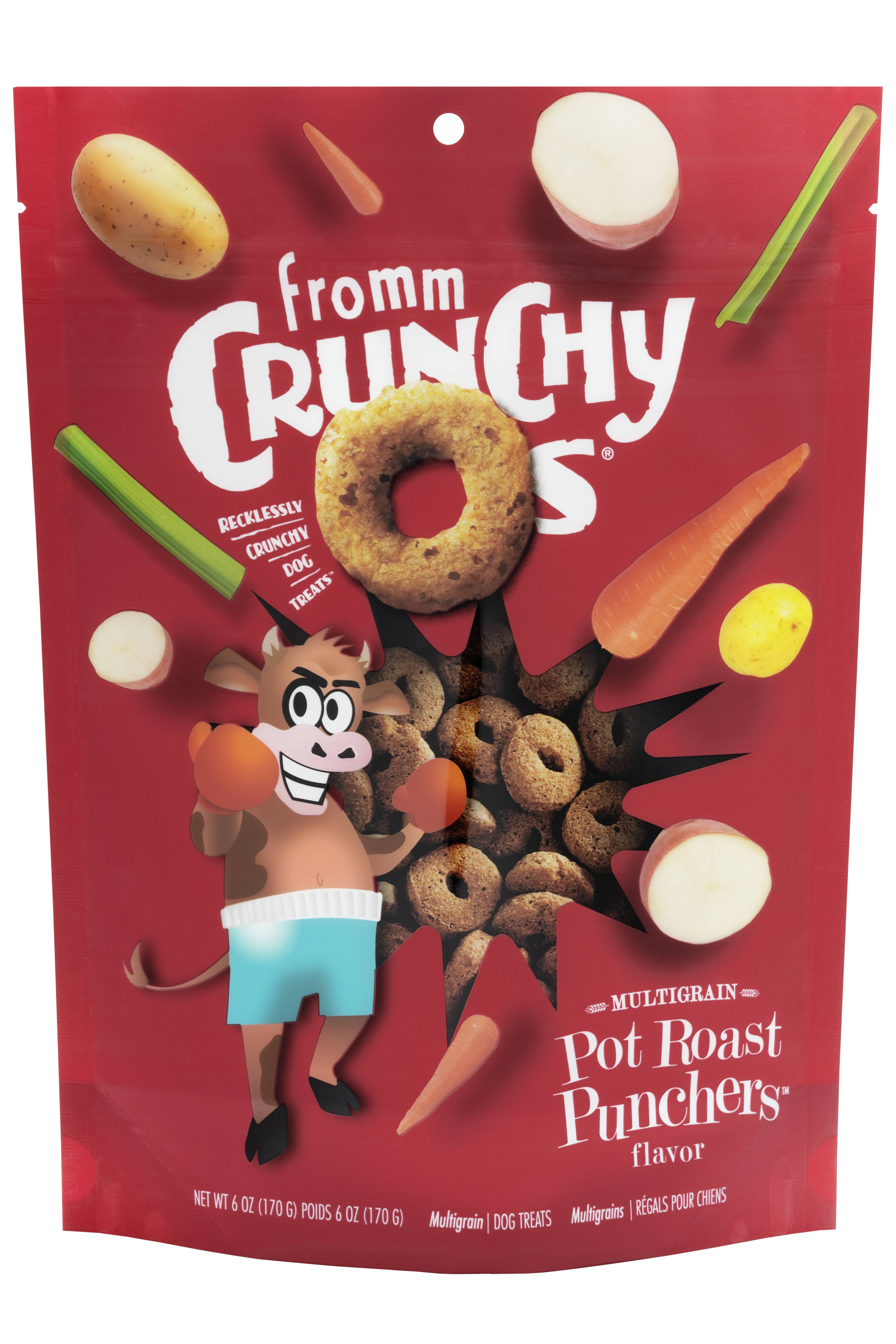 Fromm Dog Treats Crunchy O's | Pot Roast Punchers (6 oz)
