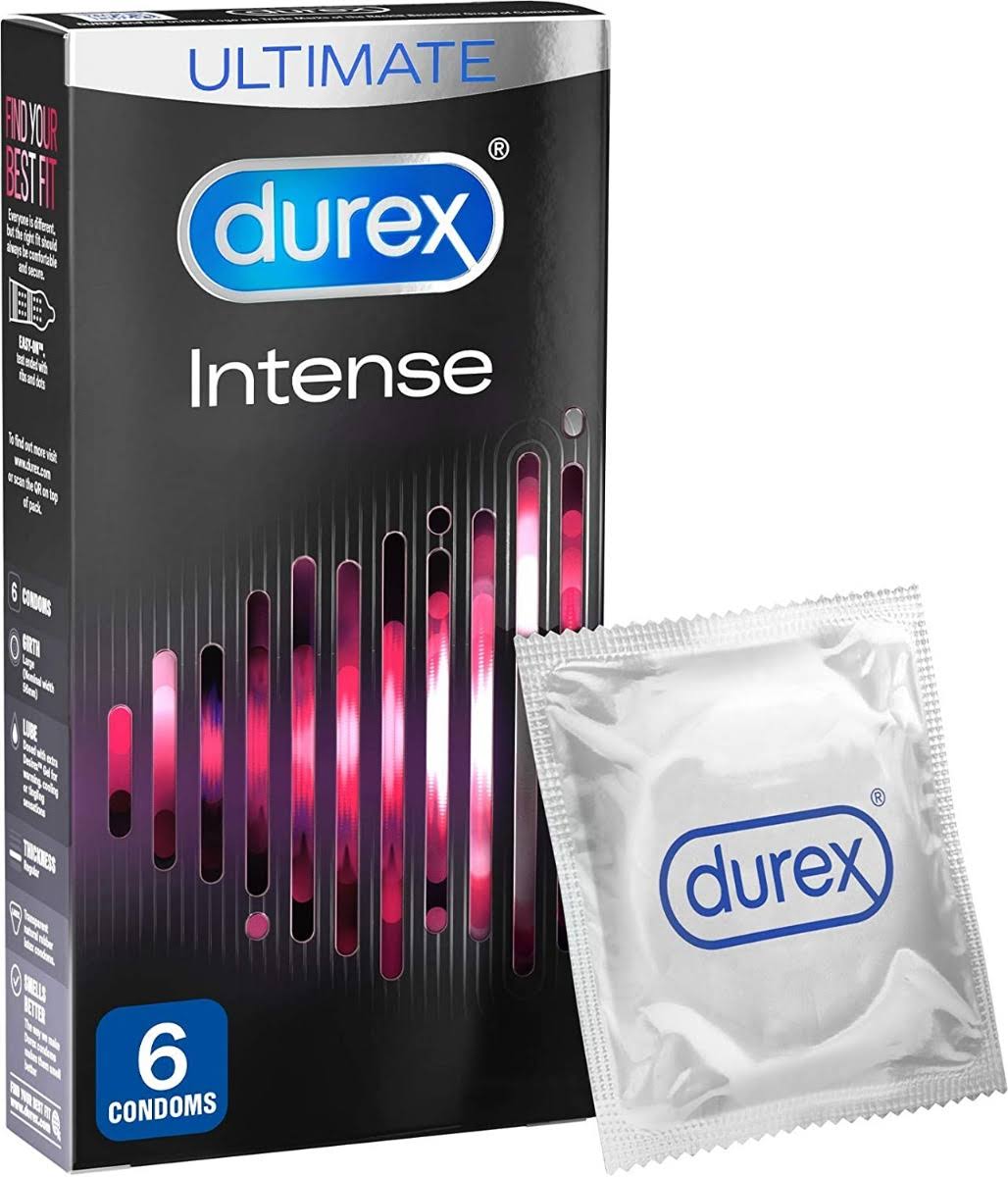 Durex Intense Condoms - 6pk
