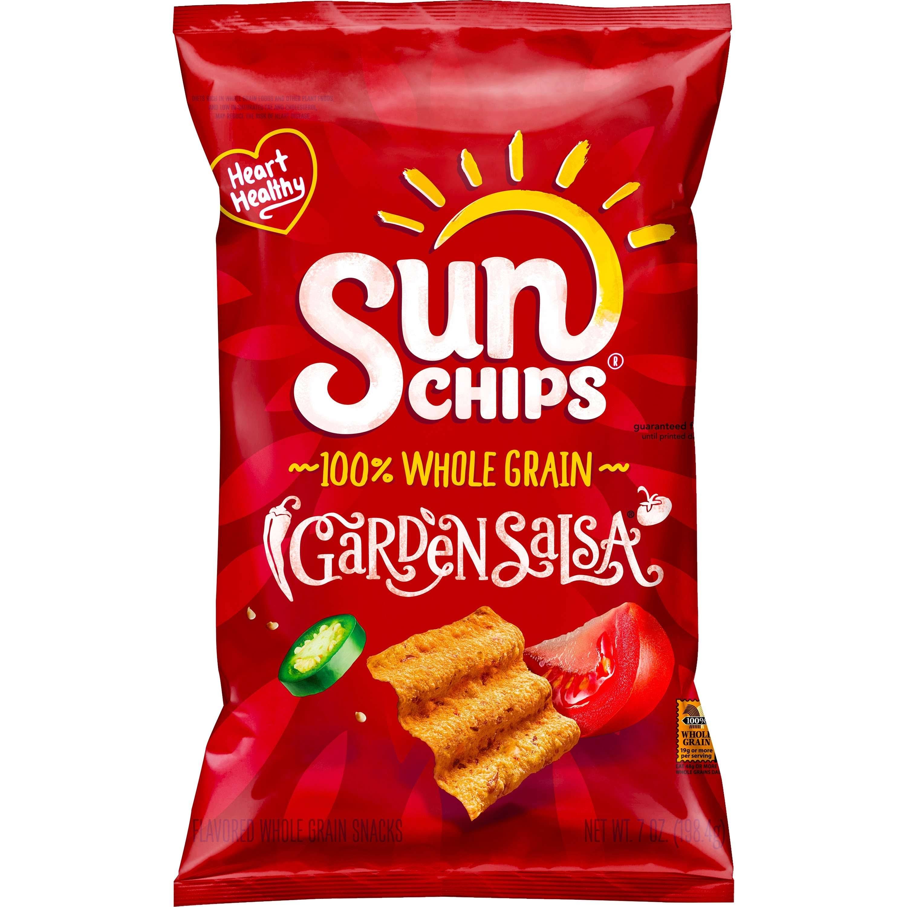 Sun Chips Whole Grain Snacks - Garden Salsa, 7oz