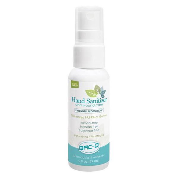 Bac-d Hand Sanitizer 2 oz. Spray, FDA Approved, Price/72 Pack