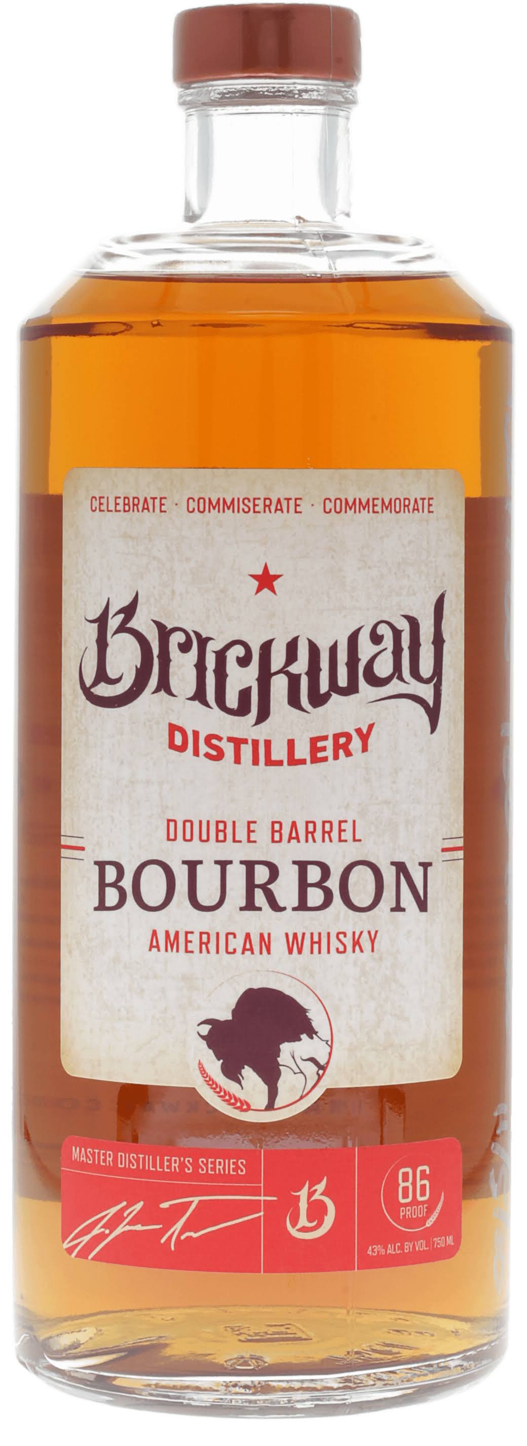 Brickway Bourbon 750ml