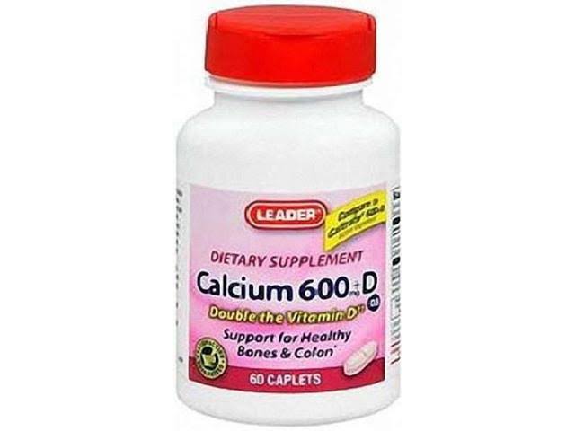 Leader Calcium 600MG + D3
