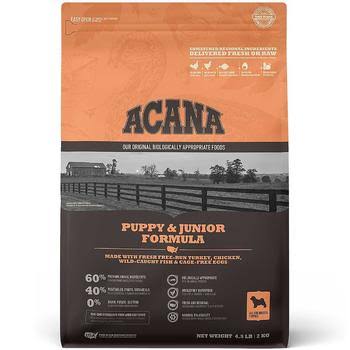 Acana Puppy & Junior Formula Grain-Free Dry Dog Food - 13 lb. Bag