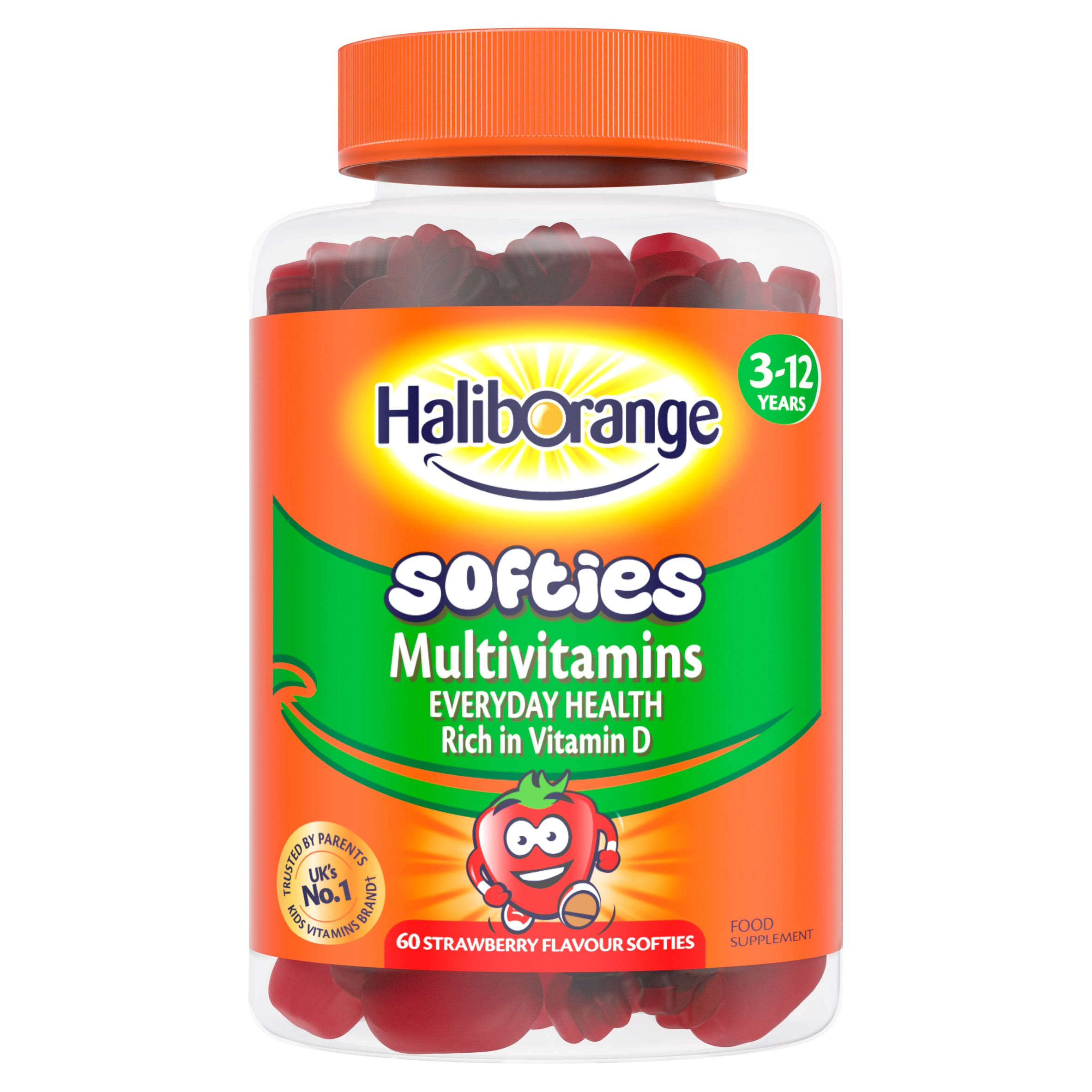 Haliborange Multivitamin Soft Strawberry - 60 Softies