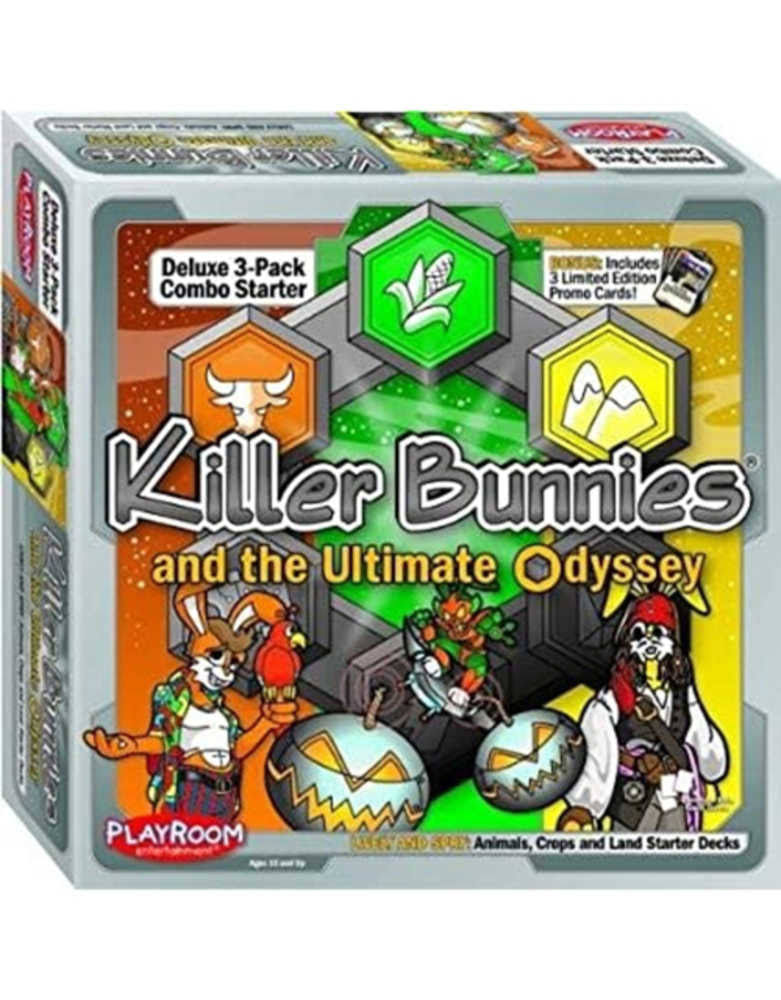 Playroom Entertainment Killer Bunnies Odyssey Combo Starter Deck Card Game - Lively and Spry, 3pk