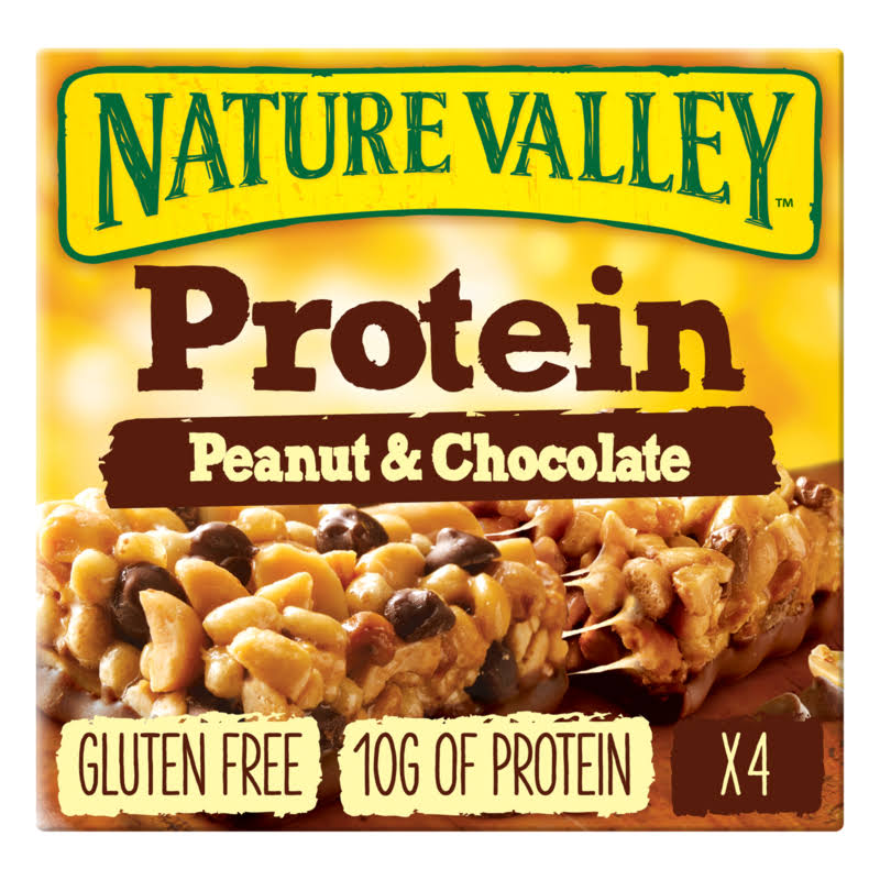 Nature Valley Protein Cereal Bars - Peanut & Chocolate, 4ct, 40g