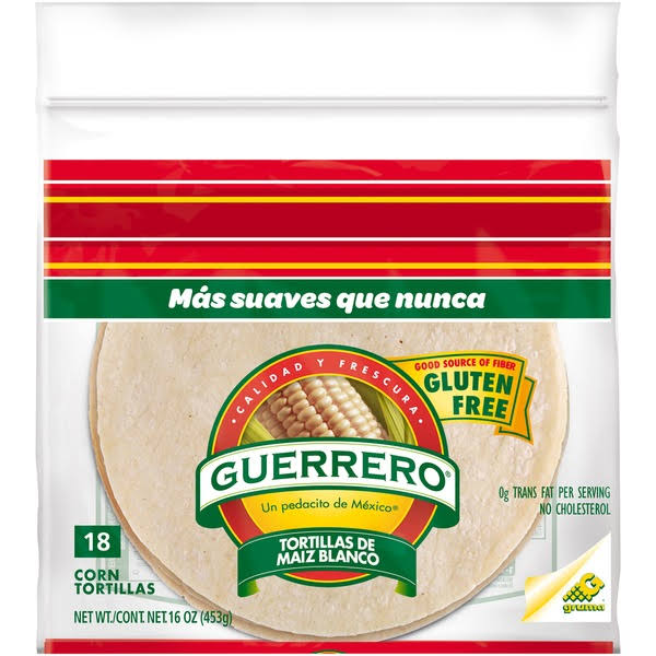 Guerrero Corn Tortillas - 18ct, 16oz