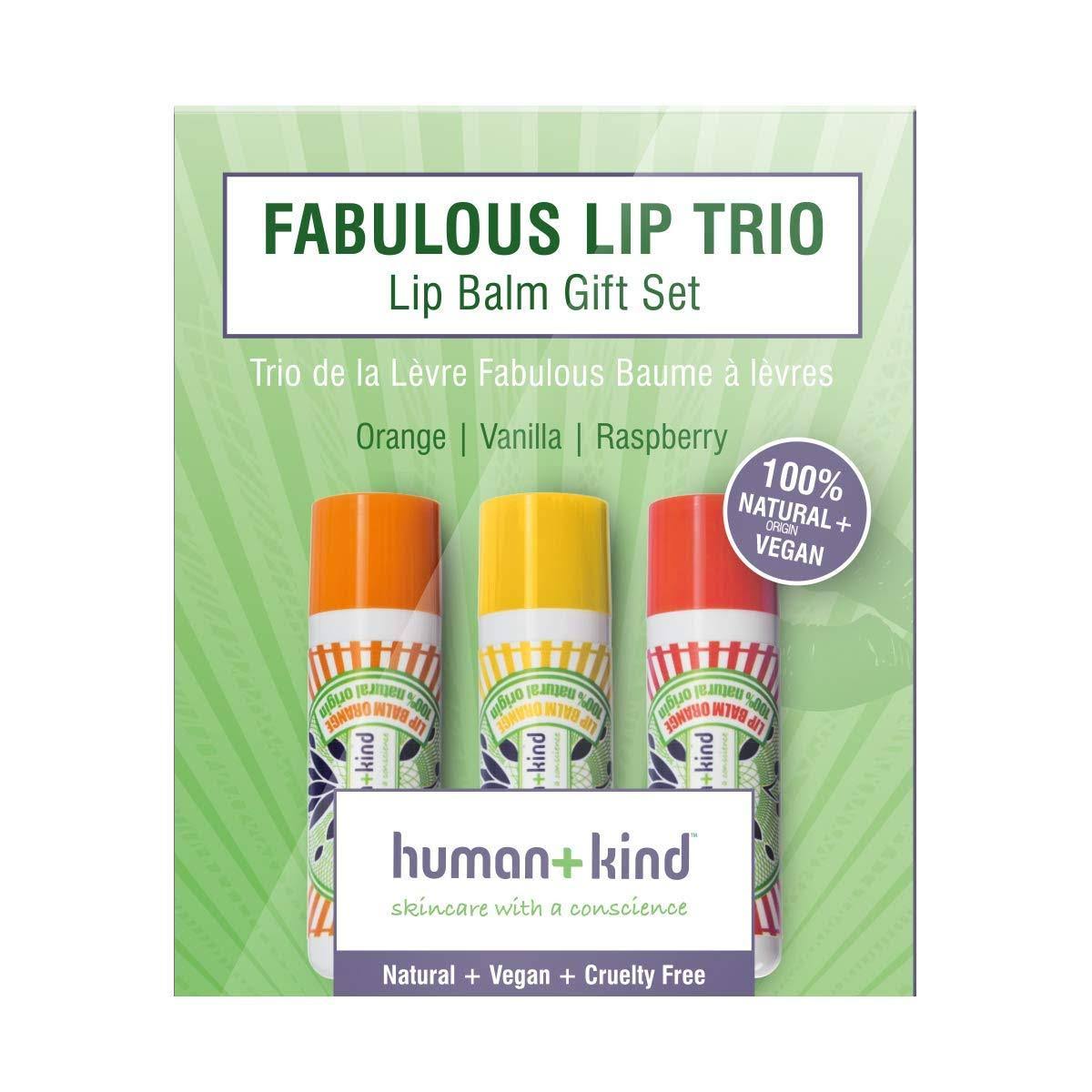 Human + Kind Lip Balm Trio