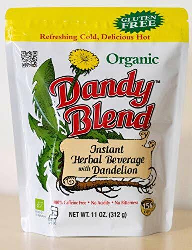 156 Cup Bag of Certified Organic Dandy Blend Instant Herbal Beverage W