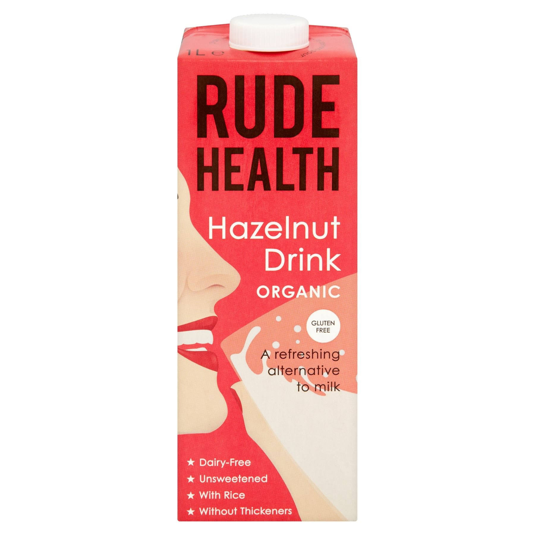 Rude Health Hazelnut Drink - 1 Litre