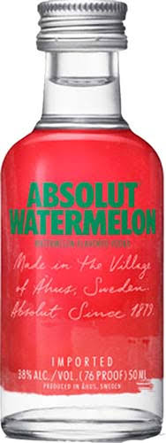 Absolut Watermelon Vodka - 50 ml