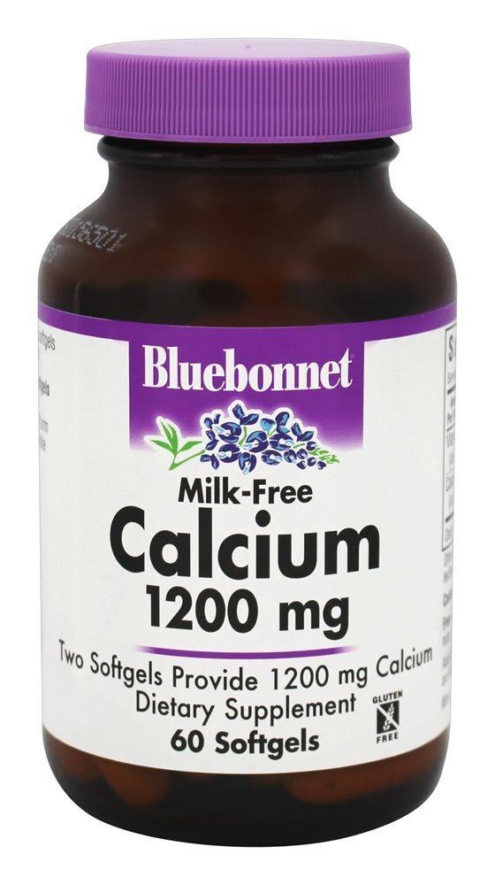 Bluebonnet Nutrition Calcium - 1200mg, 60 Softgels