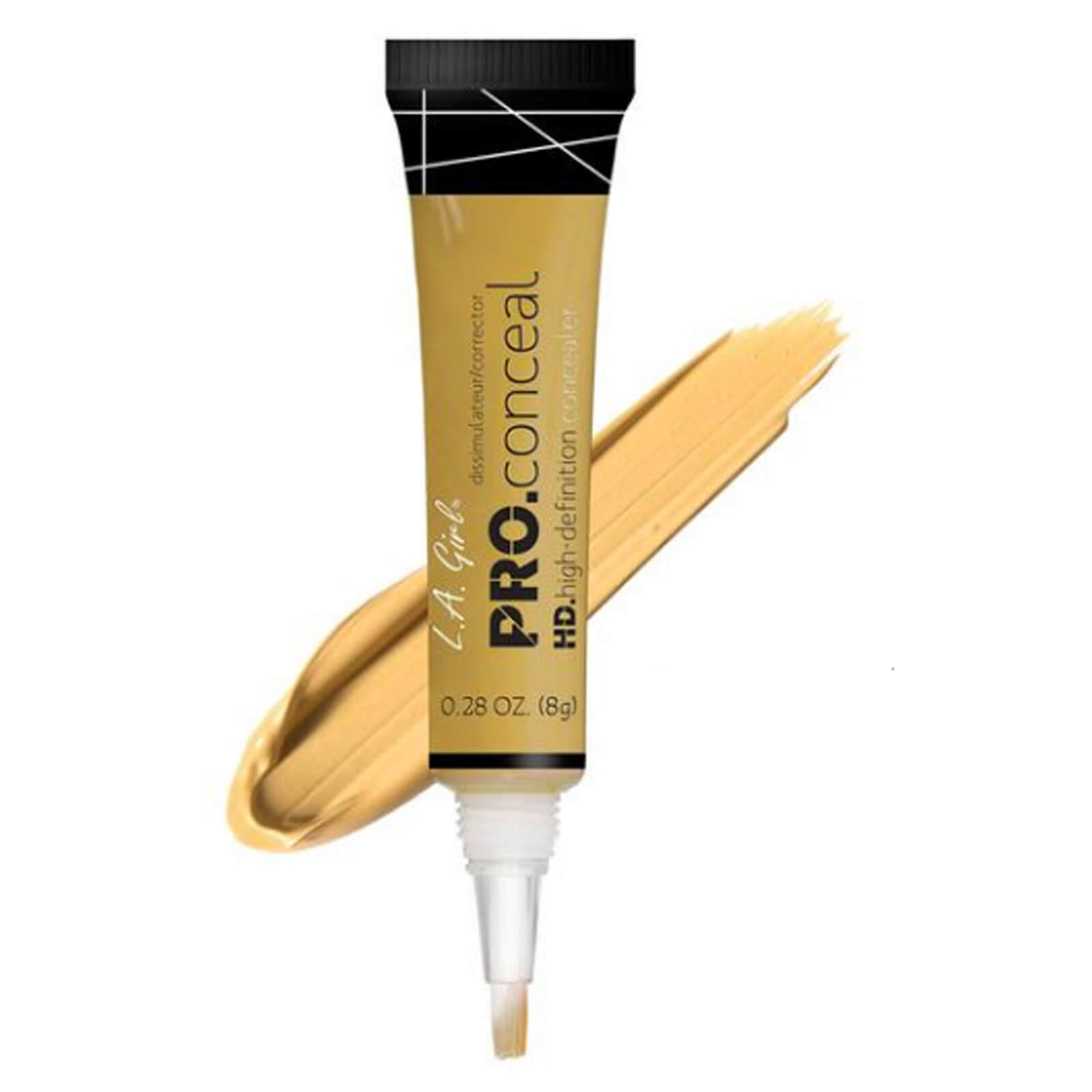 L.A. Girl Pro Conceal HD Concealer - GC991 Yellow Corrector, 0.28oz