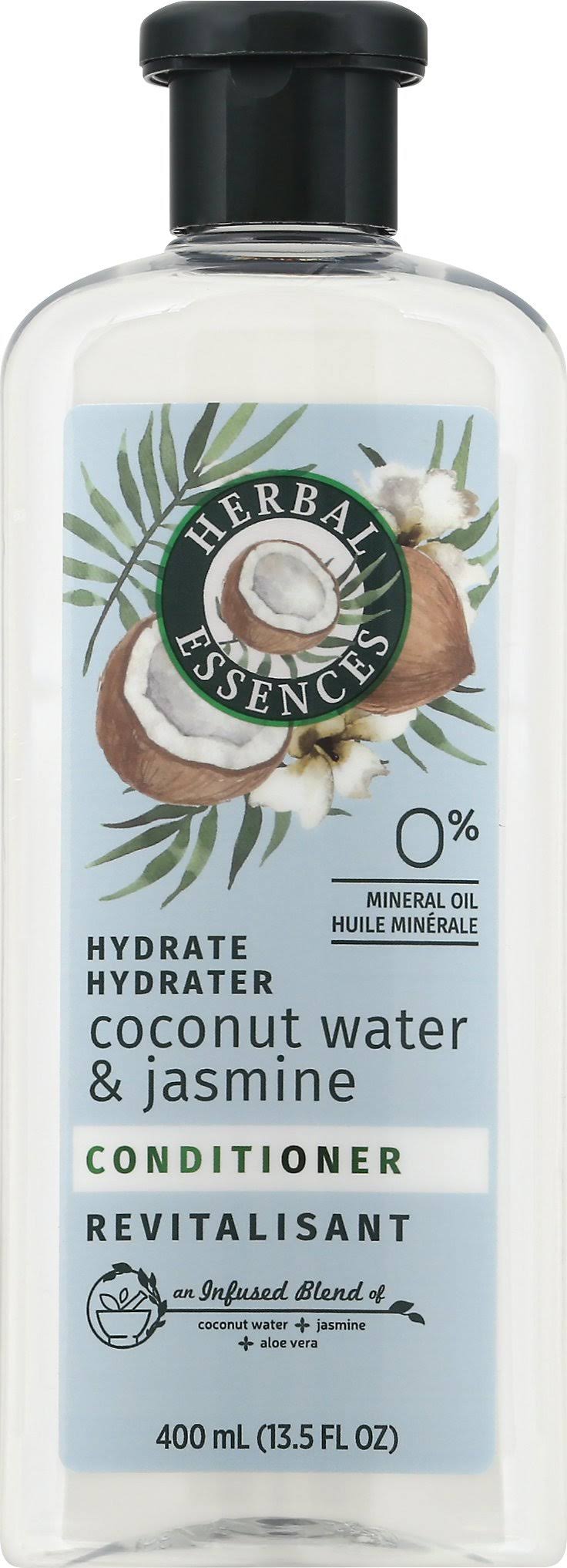 Herbal Essences Conditioner, Coconut Water & Jasmine, Hydrate - 400 ml