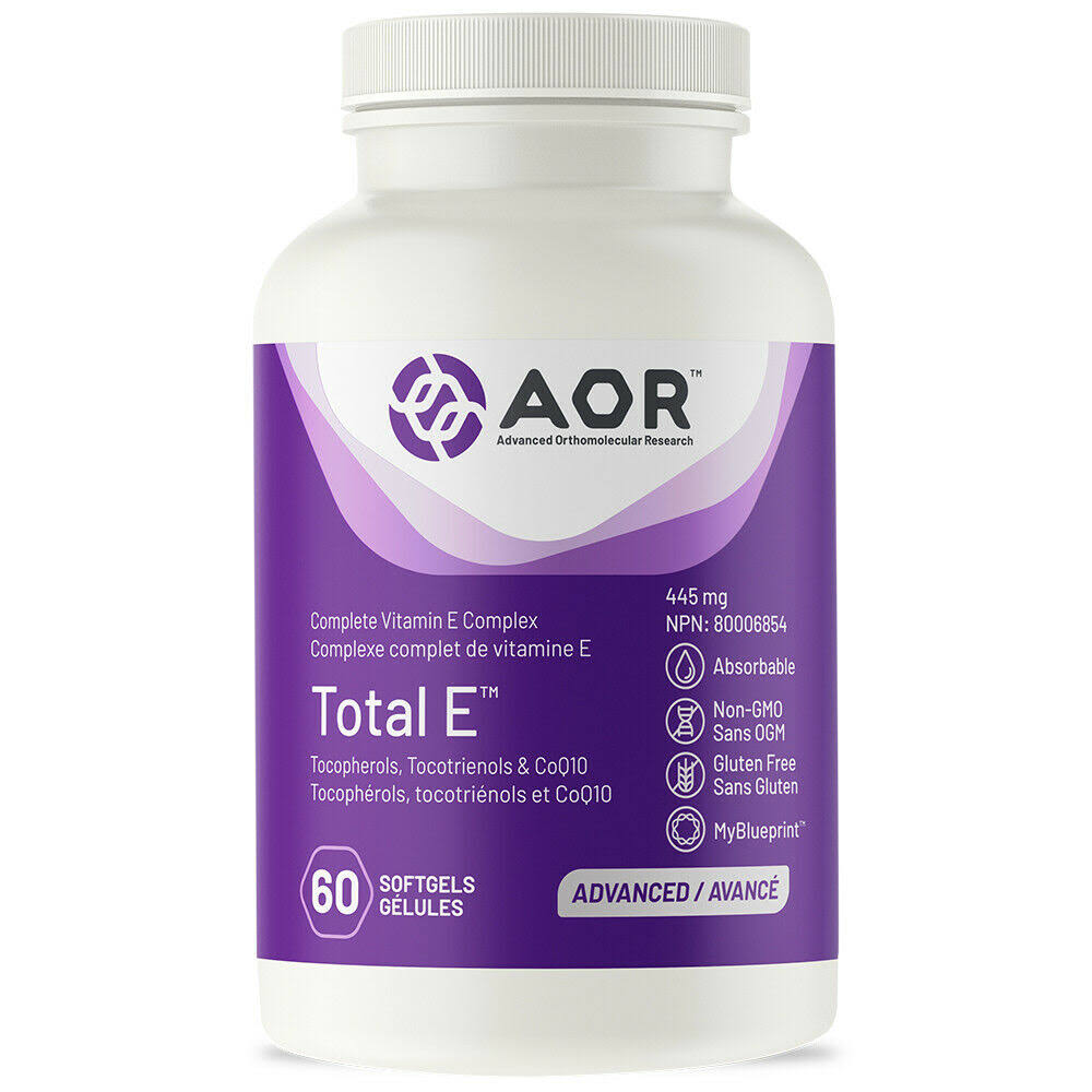 AOR Total E Complete Vitamin E Complex Softgel - 60ct