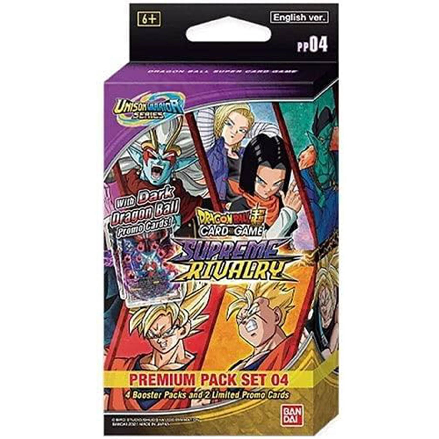 Dragon Ball Super TCG: Unison Warrior - Supreme Rivalry Premium Pack Set 04