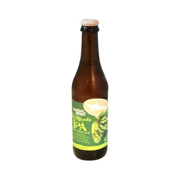 Dogfish Head Beer, India Pale Ale, 60 Minute - 12 fl oz