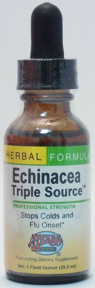 Herbs Etc Echinacea Triple Source - 1 oz Liquid