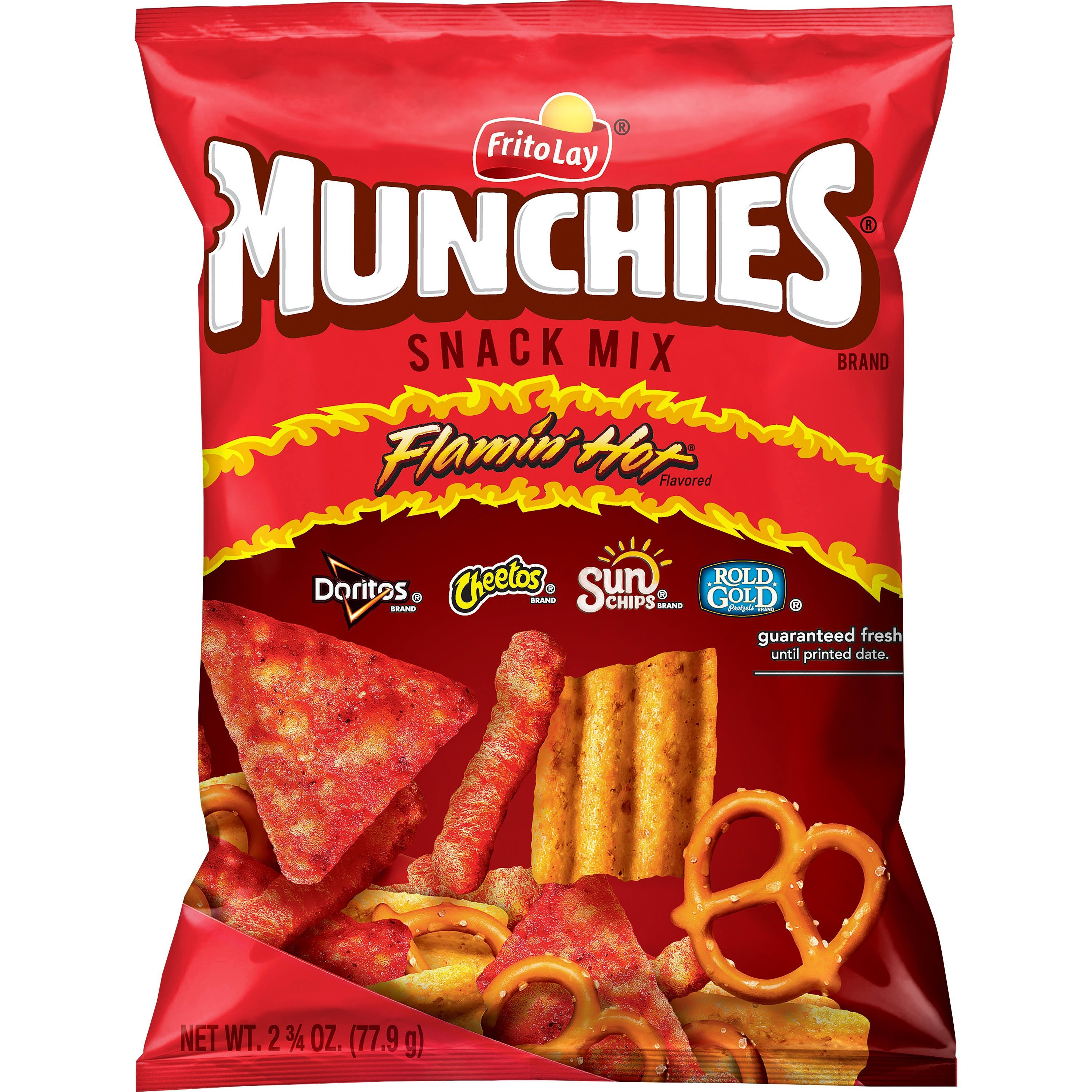 Munchies Snack Mix, Flamin' Hot Flavored - 2.75 oz