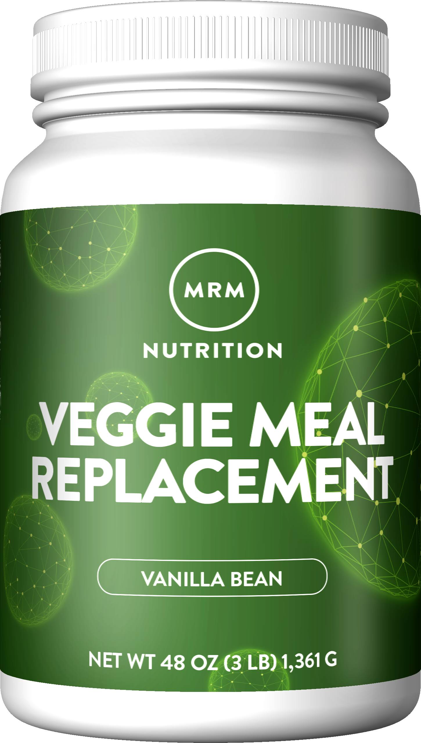Mrm Veggie Meal Replacement - Vanilla Bean, 1363g