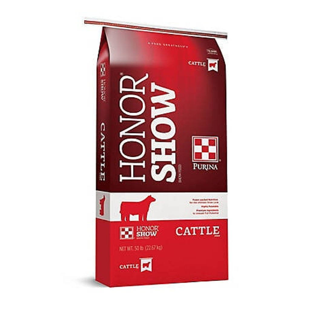 Purina Honor Show Full Range Cattle Feed - 50 lb
