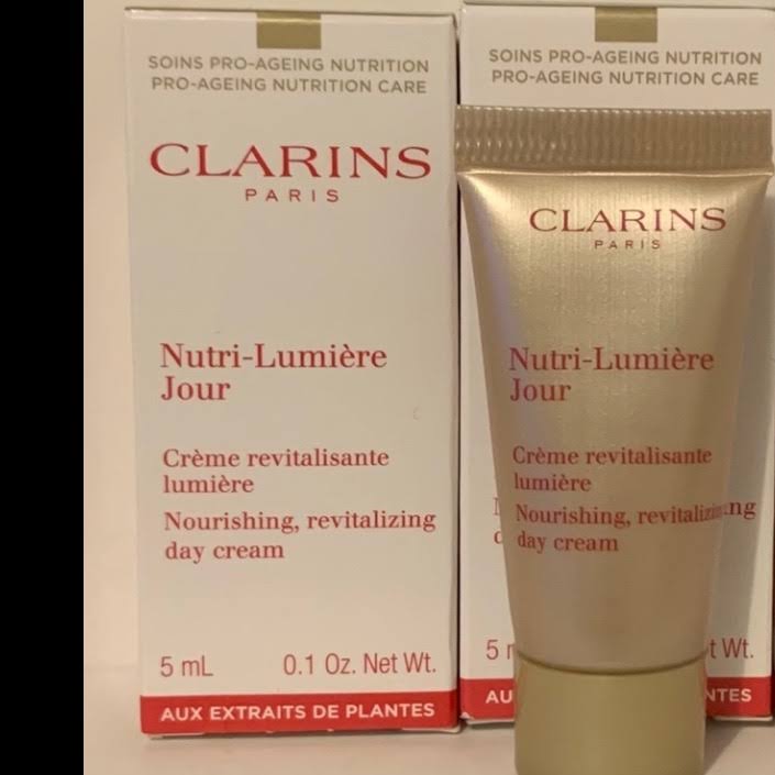 Clarins Skincare | 2 Clarins Nutri-Lumiere Jour Day Cream Moisturizer | Color: Cream | Size: Os | Skyy127's Closet
