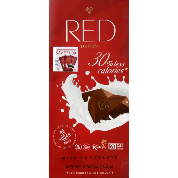 Red Milk Chocolate 100g