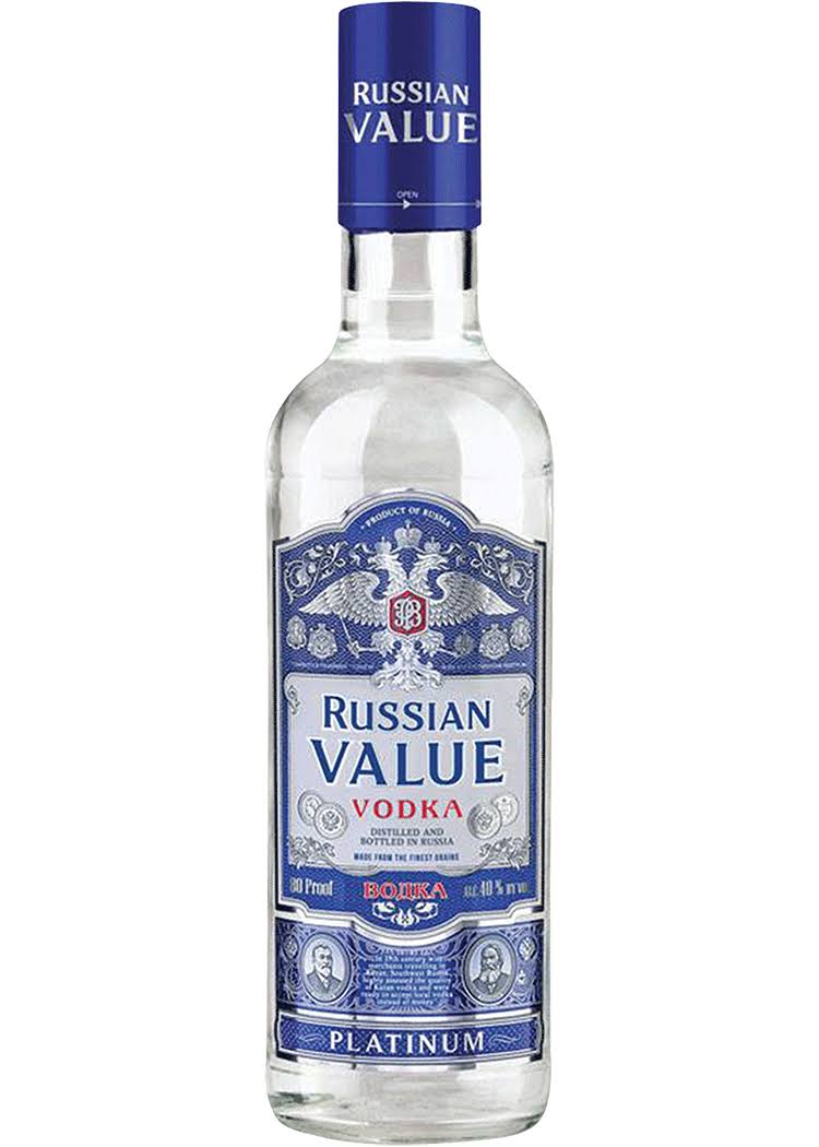 Russian Value Vodka - 750ml