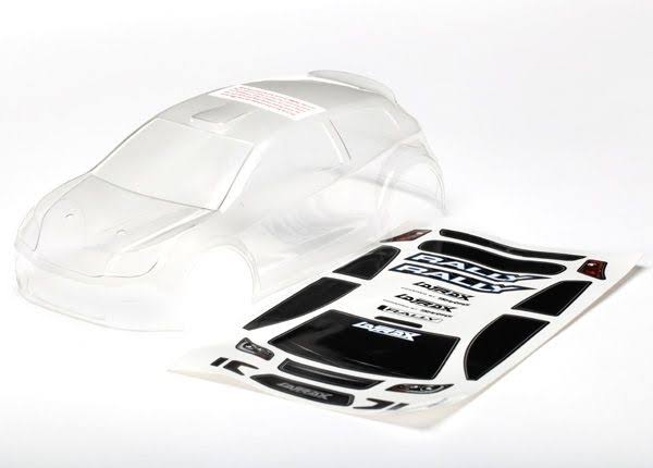 Traxxas TRA7511 LaTrax Rally Body - Clear, with Decal Sheet