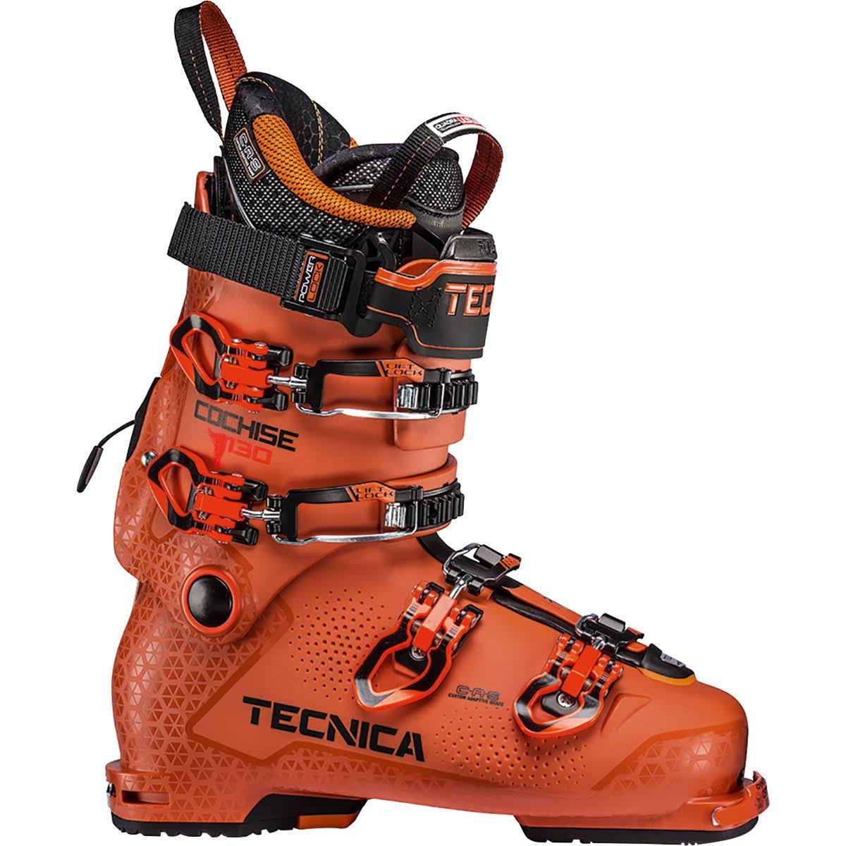 Tecnica Men's Cochise 130 Dyn Freeride Boots (Size 47, 46.5, Orange)