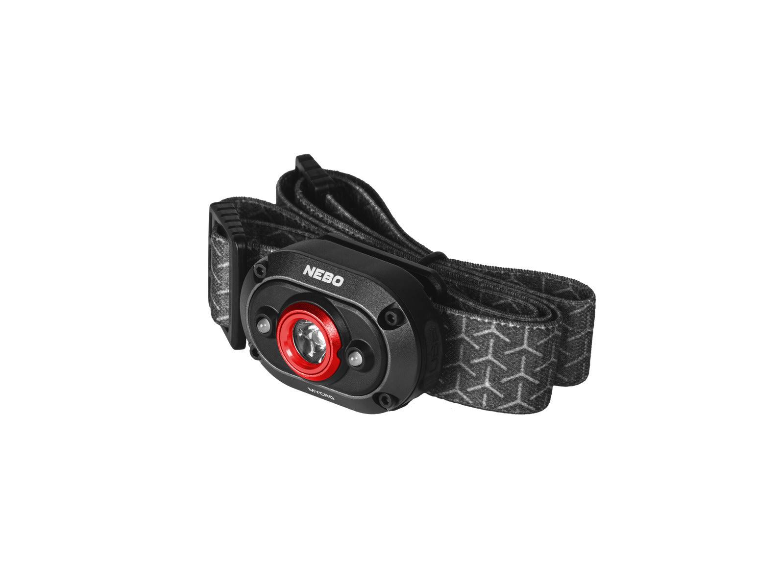 Nebo NEB-HLP-1003 Rechargeable Red Light Headlamp and Cap Light with 1